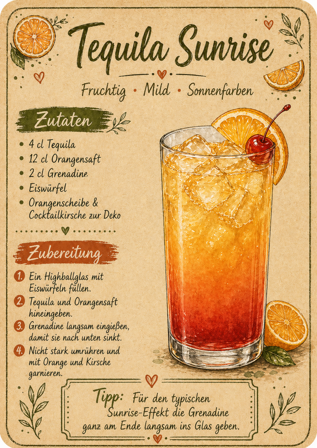 Tequila Sunrise