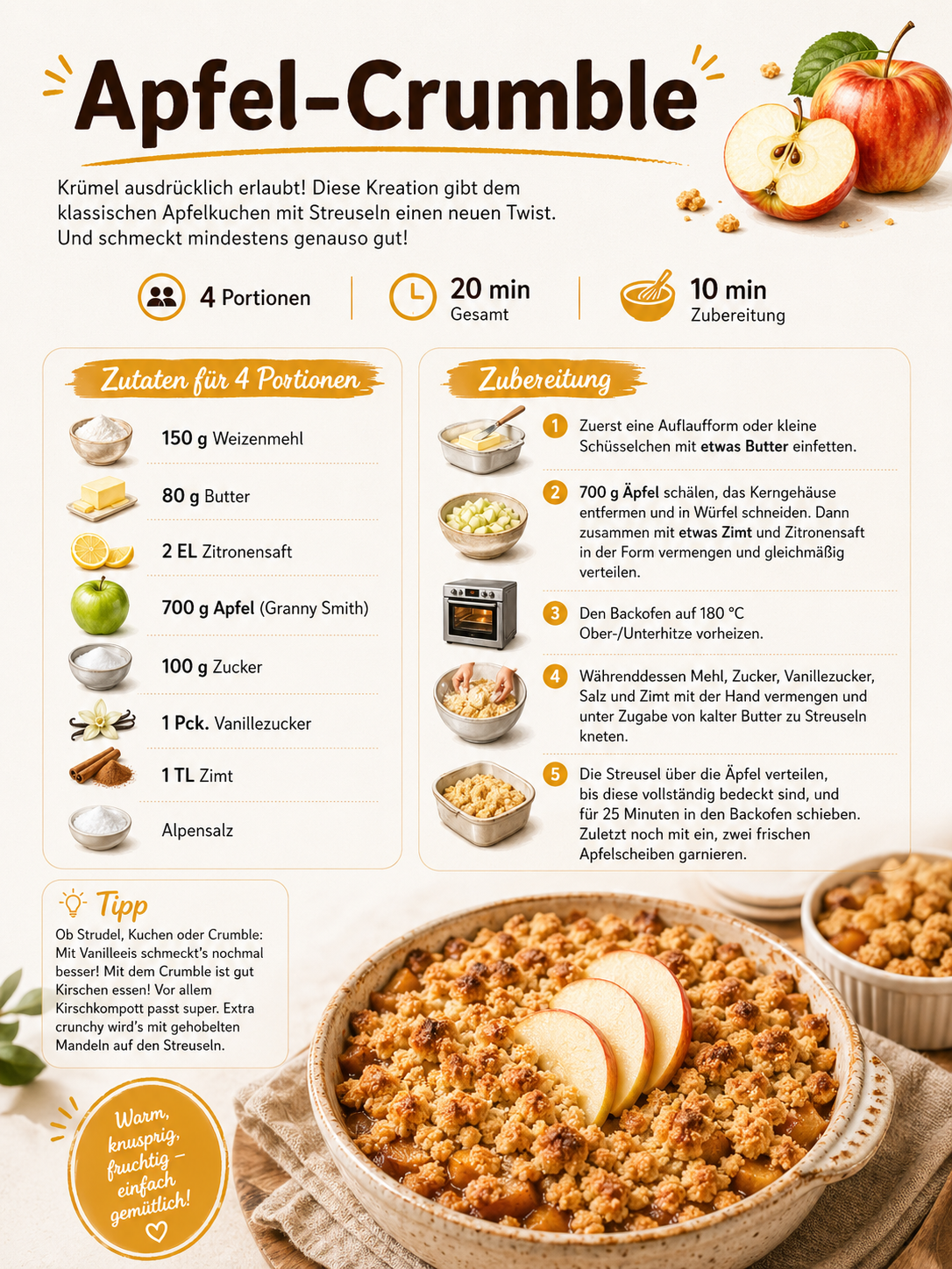 Apple Crumble